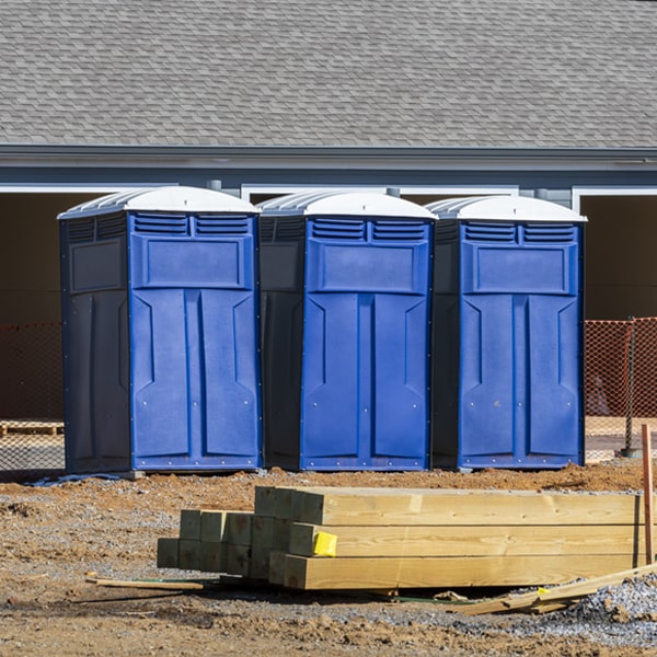 how do i determine the correct number of portable restrooms necessary for my event in West Logan WV
